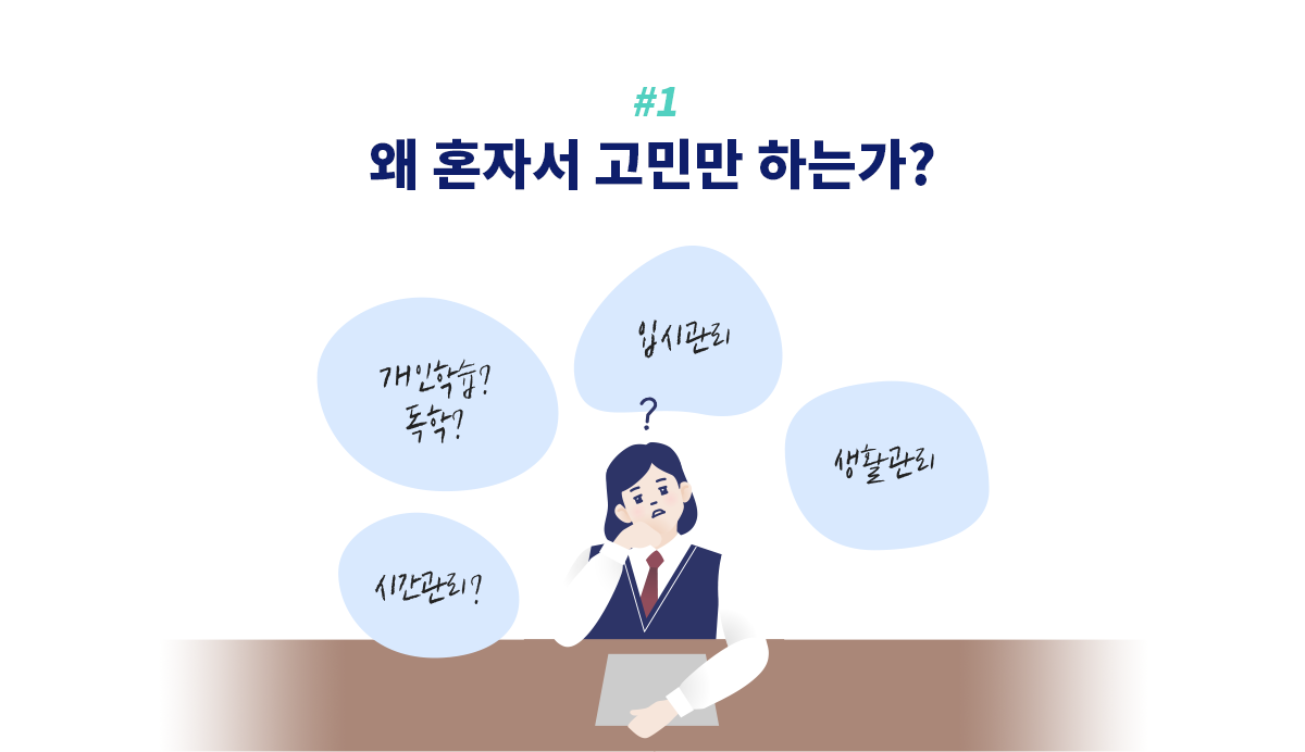1. 왜 혼자서 고민만 하는가?