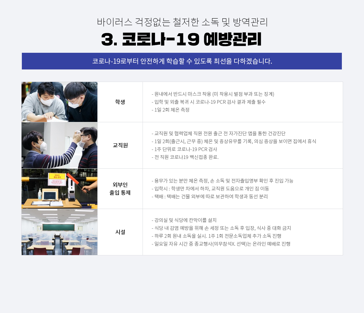4. 코로나-19 예방관리