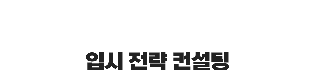 입시 전략 컨설팅
