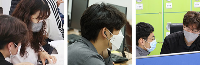 학원 내 교직원 및 학생 마스크 필수 착용