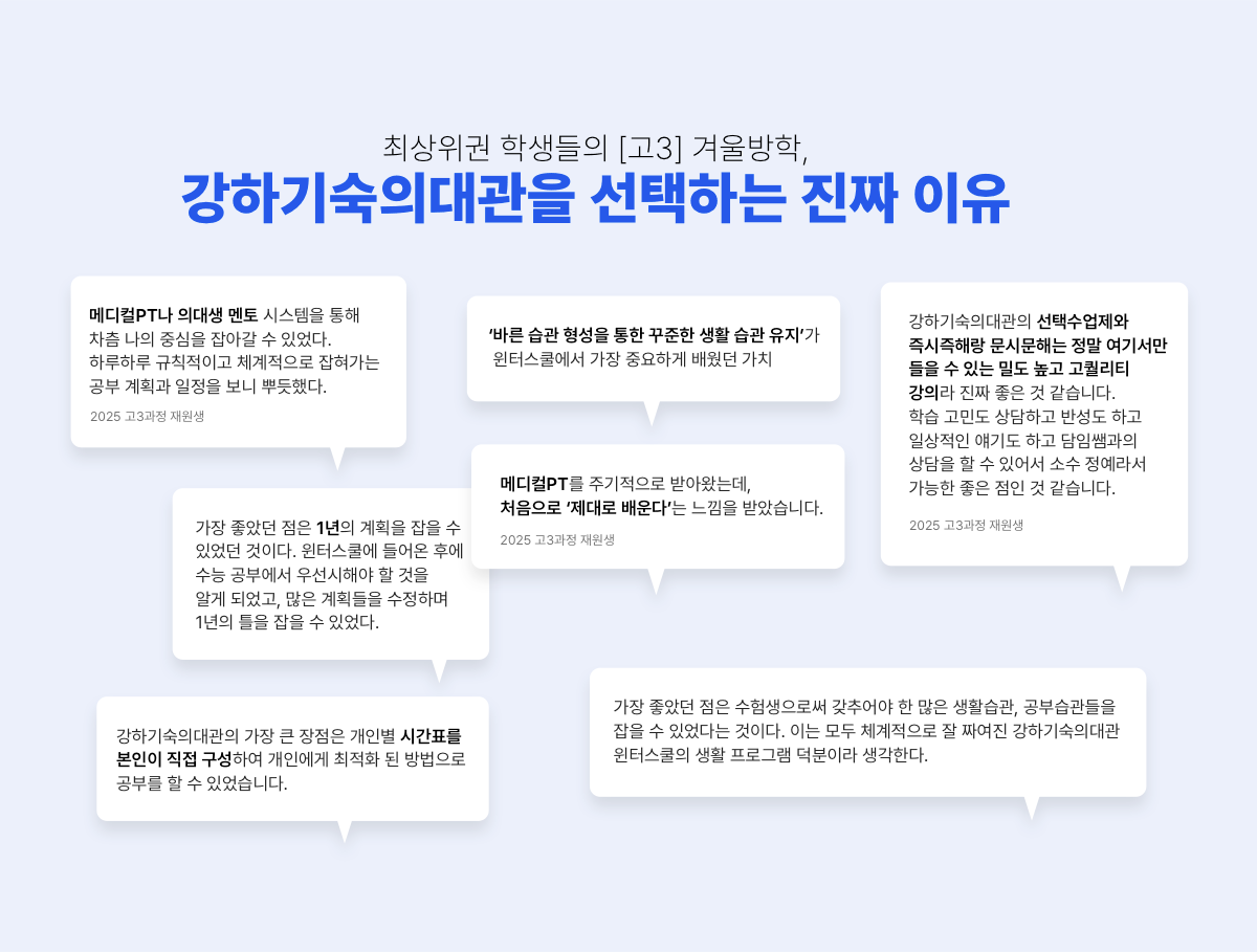 의대관 재원생의 학습 경험