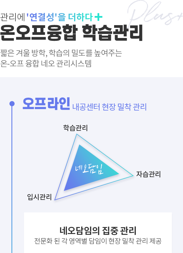 온오프융합 학습관리 오프라인